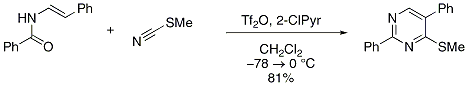 Scheme 3 Condensative Azaheterocycle Synthesis at Subambient Temperatures