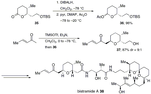 Scheme 5. Crimmins' Total Synthesis of Bistramide A.