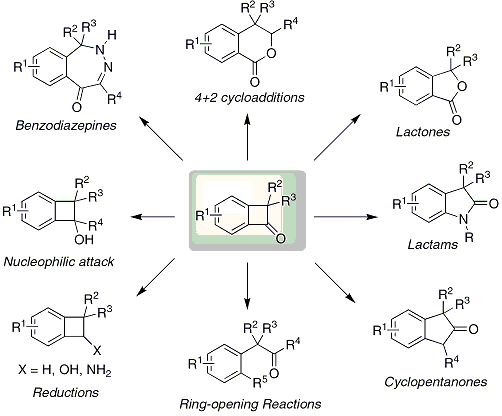 Figure 1. Benzocyclobutenones in Organic Synthesis